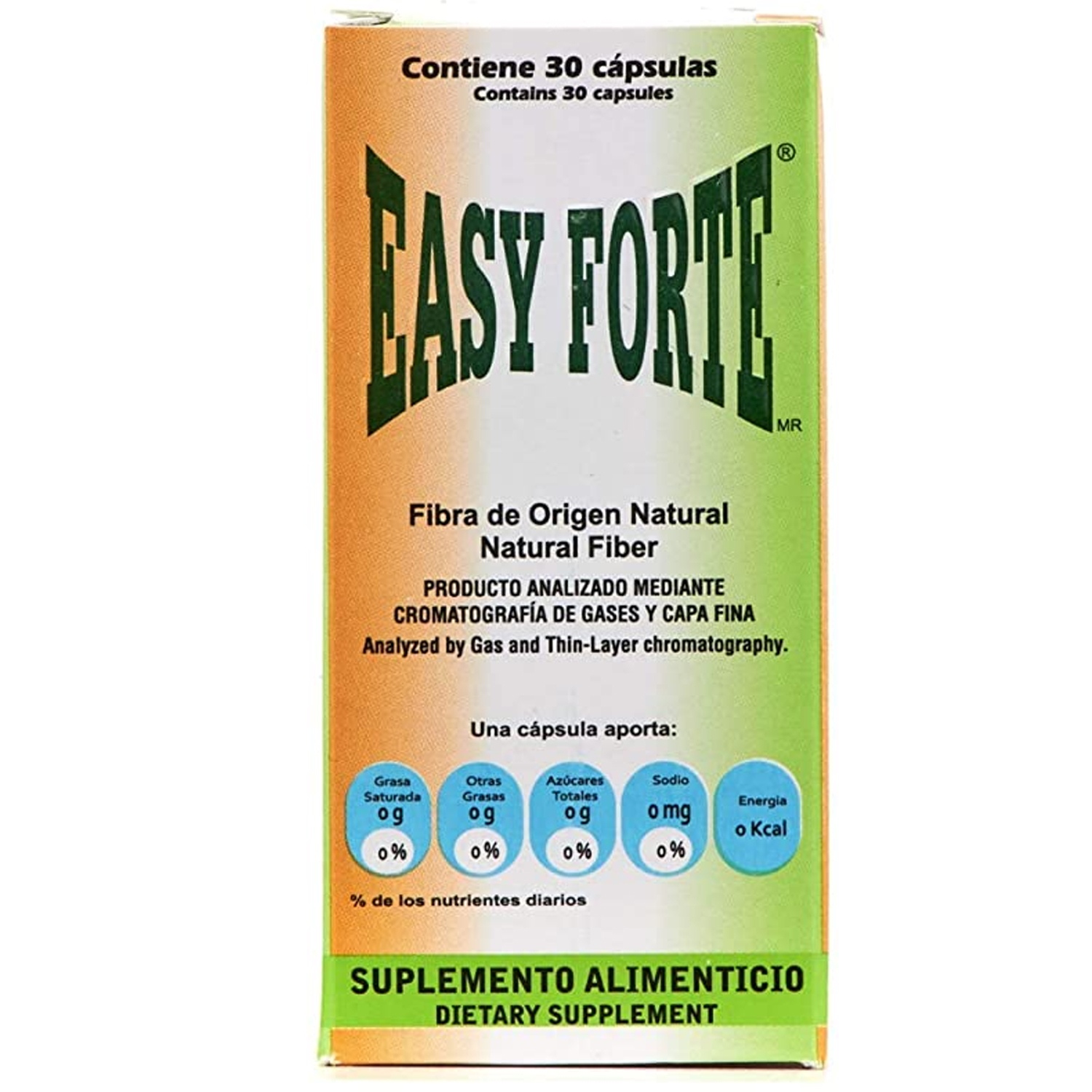 Monje forma Gracias Easy Forte - 30 Caps - SoloVital (Only $19.99)